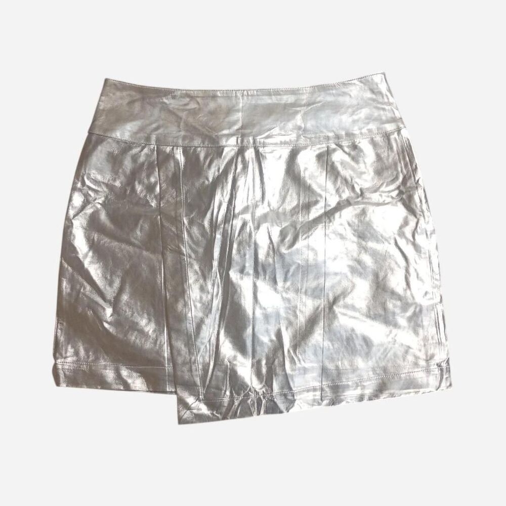 Bar-iii Women's Silver Skirt